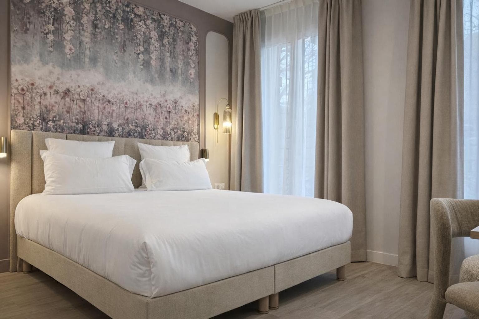 Chambre design au Bobo's Hôtel