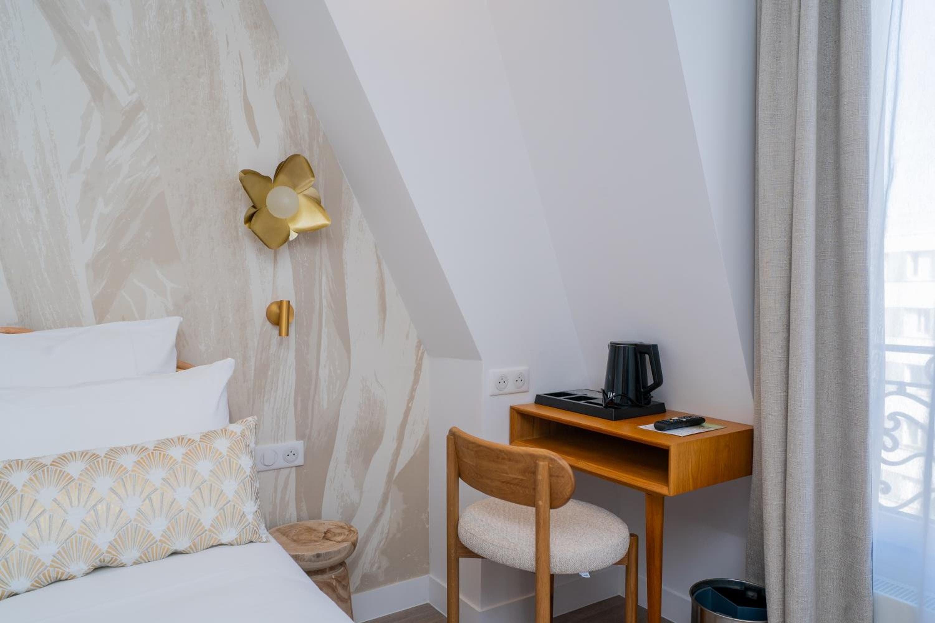 Détail design de chambre