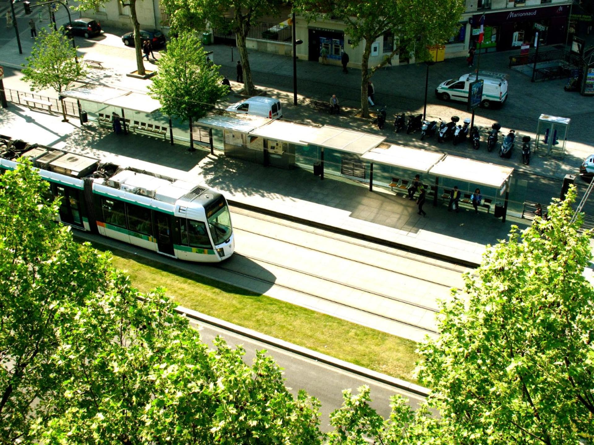 Vue extérieure du quartier Porte d'Orléans